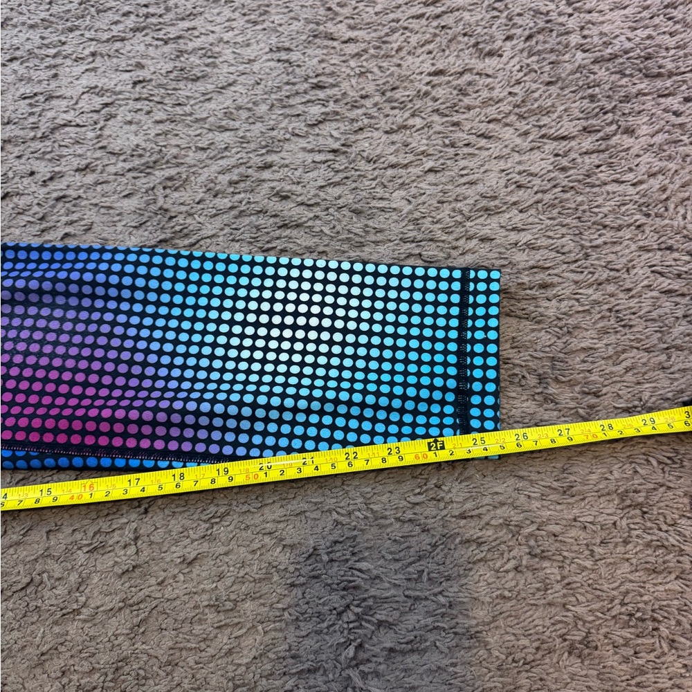 lululemon Wunder Under Pant III Full On Luon Cosmic Dot Leggings Size 8 $98 - Picture 5 of 8